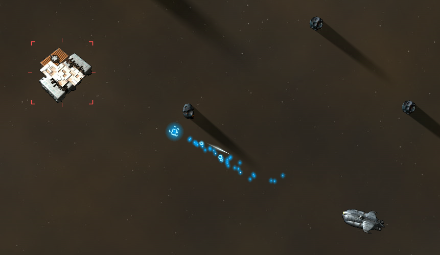 The tracking on BEL missiles is rather lackluster (deliberately), hence why the BEL-15 in the first screenshot missed and let me get a second screenshot from the same station.